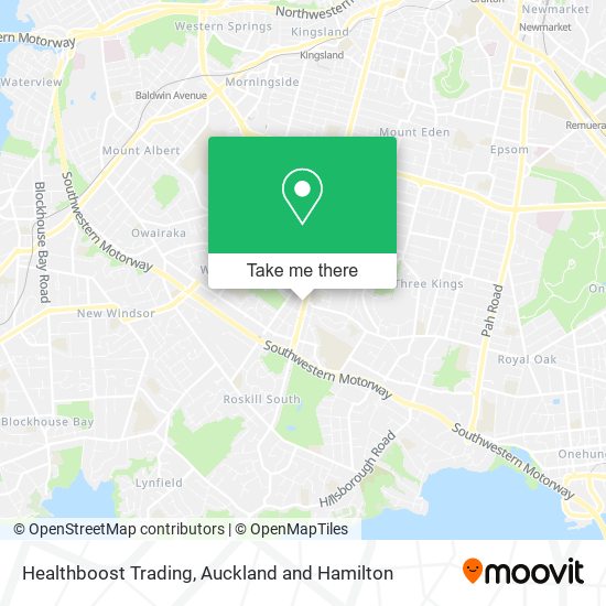 Healthboost Trading map