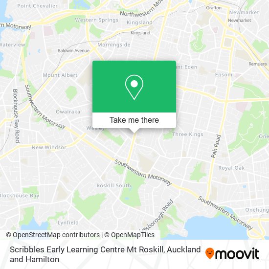 Scribbles Early Learning Centre Mt Roskill map