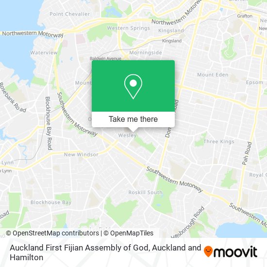 Auckland First Fijian Assembly of God map