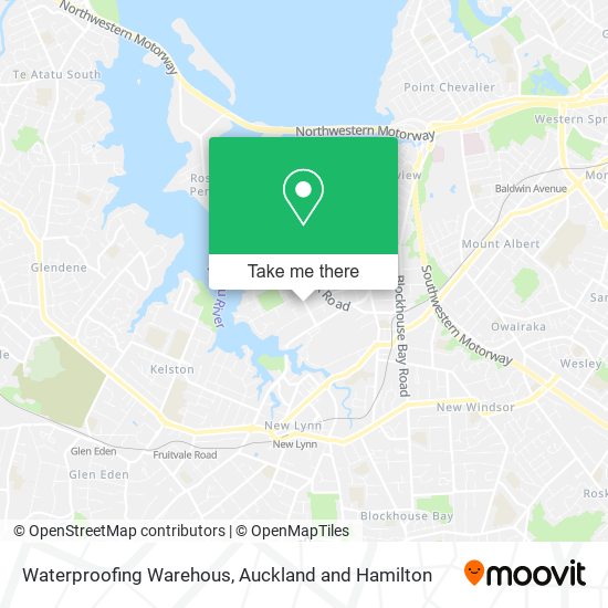 Waterproofing Warehous map