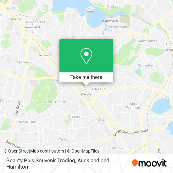 Beauty Plus Souvenir Trading map