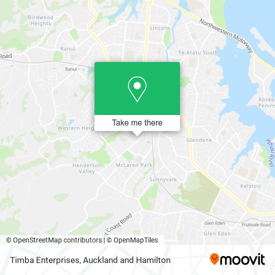Timba Enterprises map