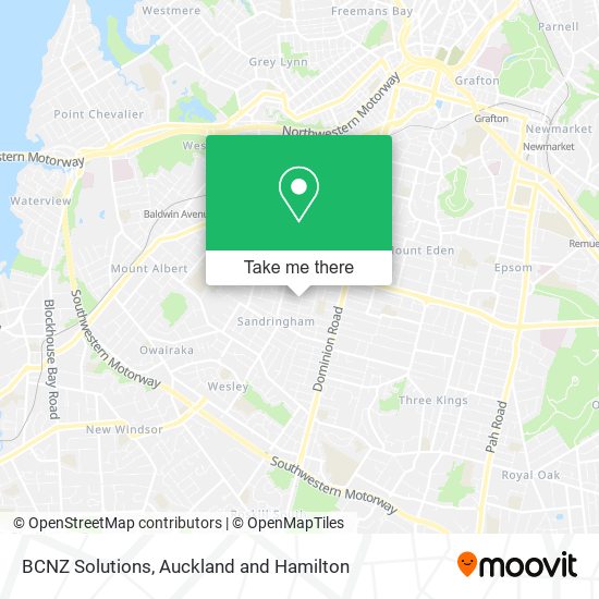 BCNZ Solutions map