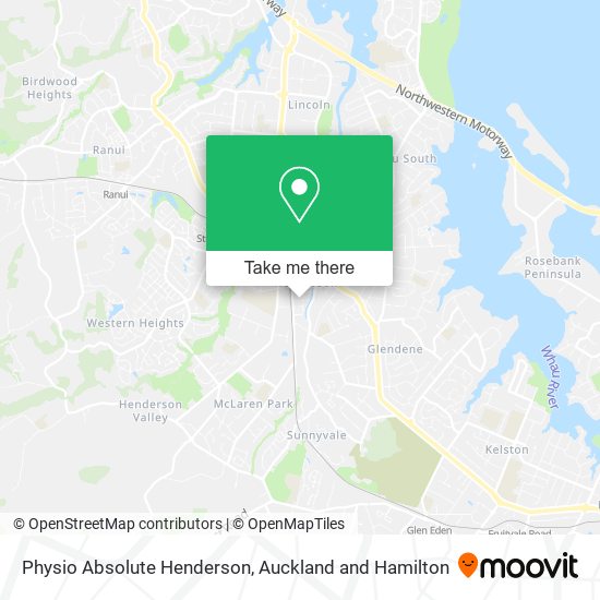 Physio Absolute Henderson地图