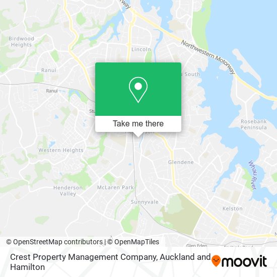 Crest Property Management Company map