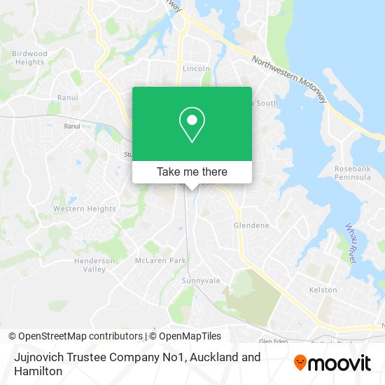 Jujnovich Trustee Company No1 map