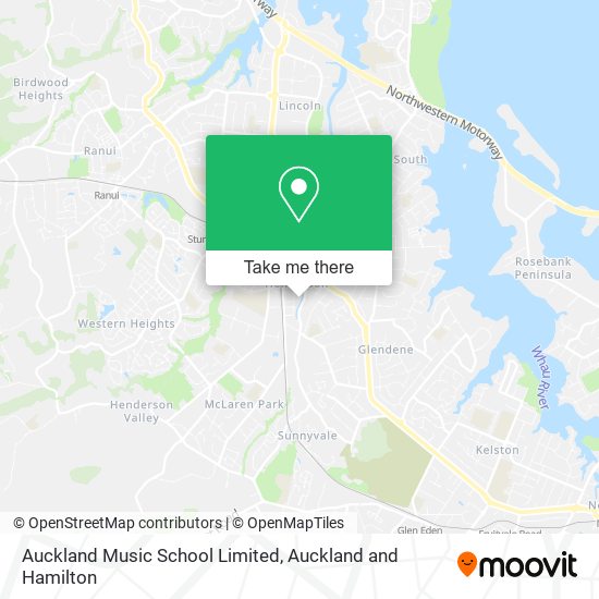 Auckland Music School Limited地图