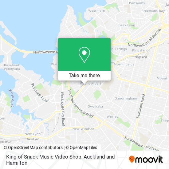 King of Snack Music Video Shop map