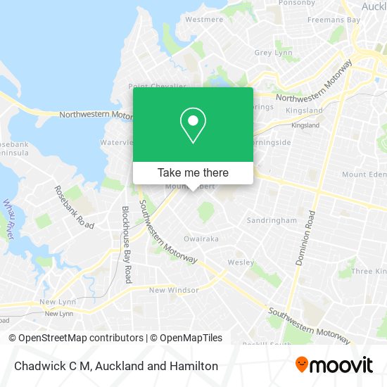 Chadwick C M map