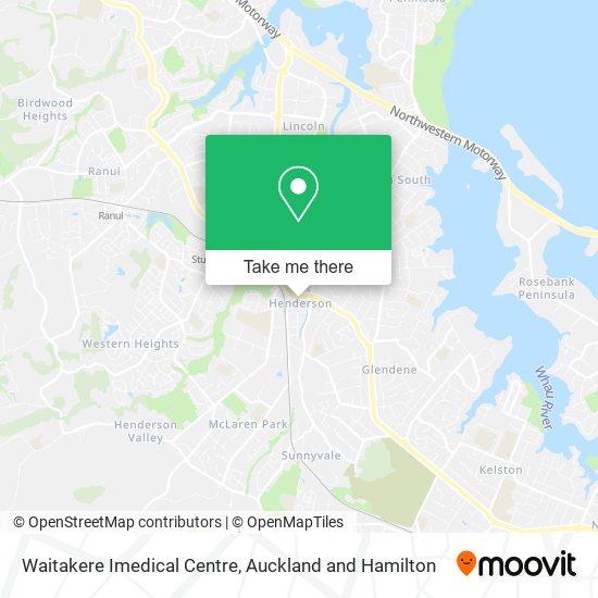 Waitakere Imedical Centre地图