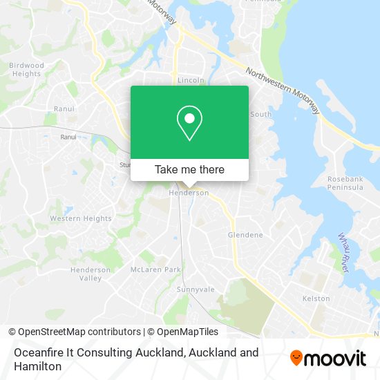 Oceanfire It Consulting Auckland地图