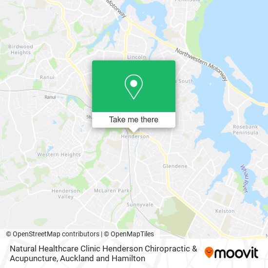 Natural Healthcare Clinic Henderson Chiropractic & Acupuncture map