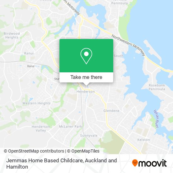 Jemmas Home Based Childcare map