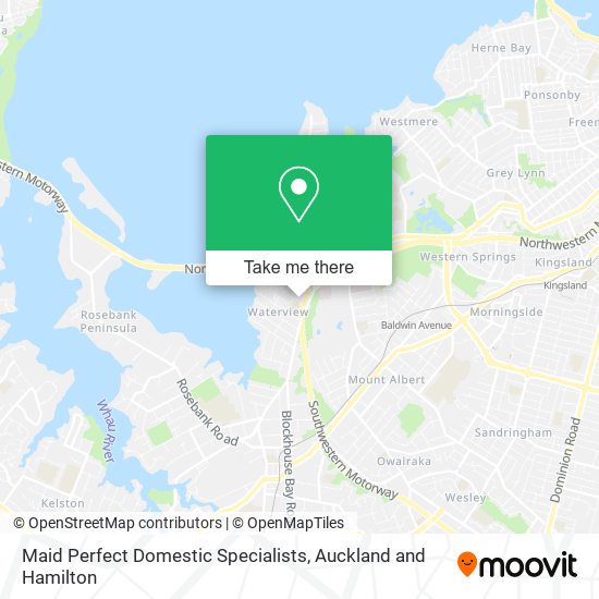 Maid Perfect Domestic Specialists map