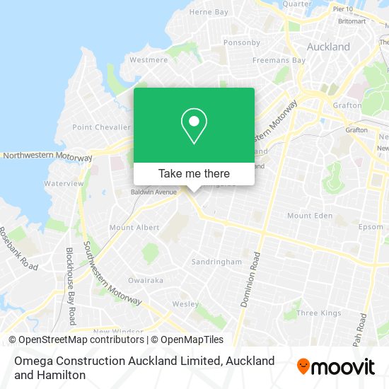 Omega Construction Auckland Limited地图