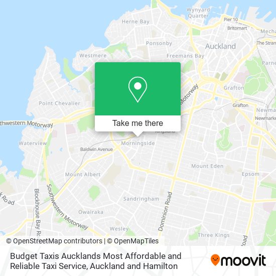 Budget Taxis Aucklands Most Affordable and Reliable Taxi Service map