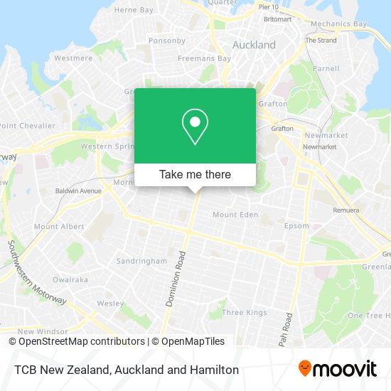 TCB New Zealand地图