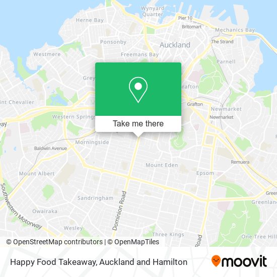 Happy Food Takeaway map