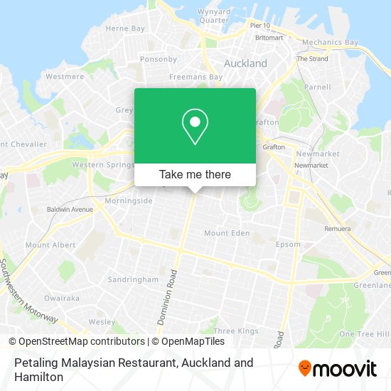 Petaling Malaysian Restaurant map
