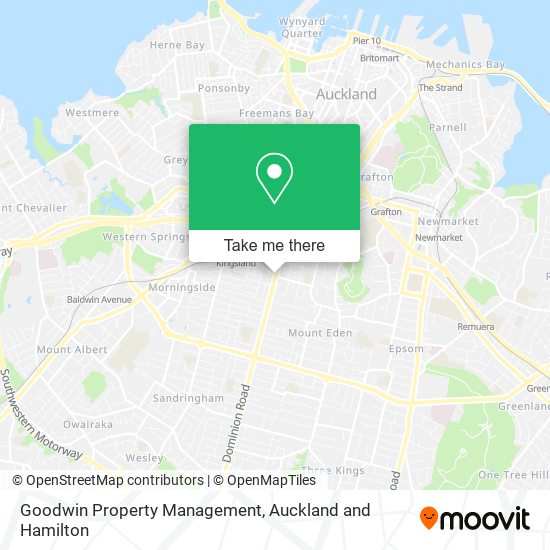 Goodwin Property Management map