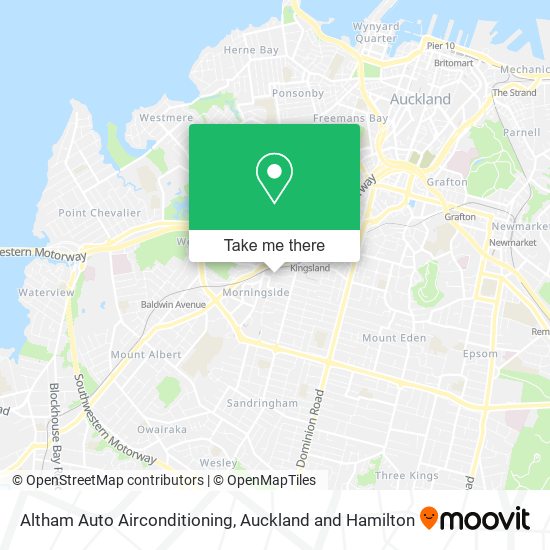 Altham Auto Airconditioning map
