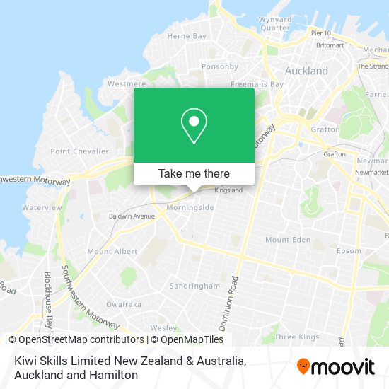 Kiwi Skills Limited New Zealand & Australia地图