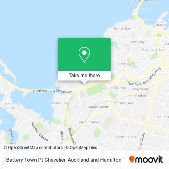 Battery Town Pt Chevalier地图