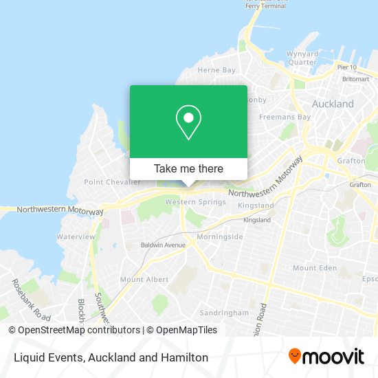 Liquid Events map