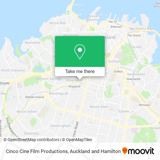 Cinco Cine Film Productions map