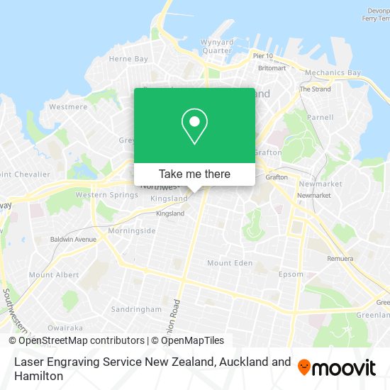 Laser Engraving Service New Zealand地图