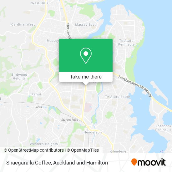 Shaegara la Coffee map