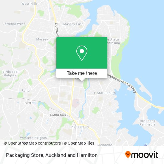 Packaging Store map