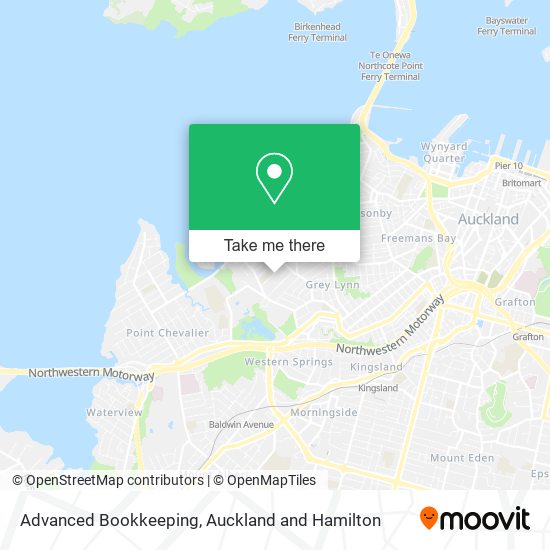 Advanced Bookkeeping map