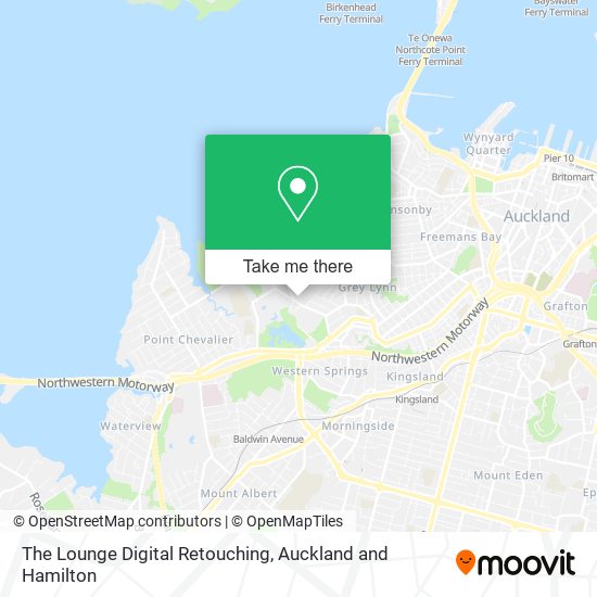 The Lounge Digital Retouching map