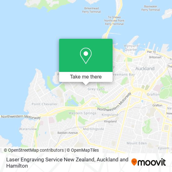 Laser Engraving Service New Zealand地图