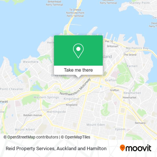 Reid Property Services map