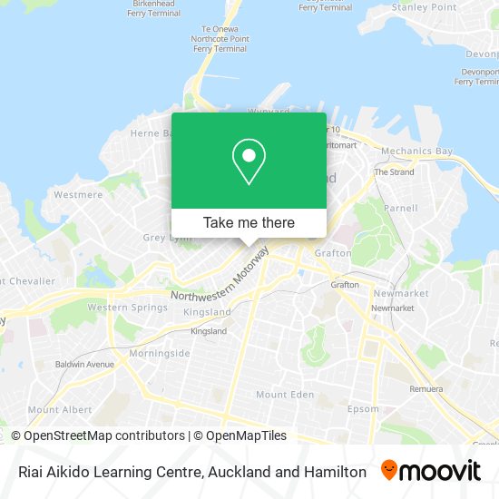 Riai Aikido Learning Centre map