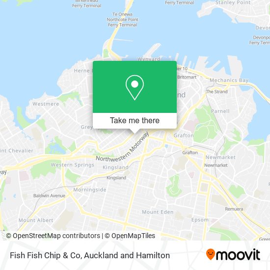 Fish Fish Chip & Co map