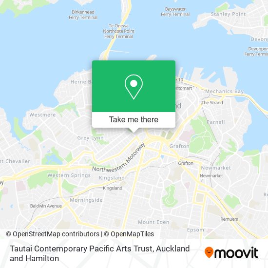 Tautai Contemporary Pacific Arts Trust地图