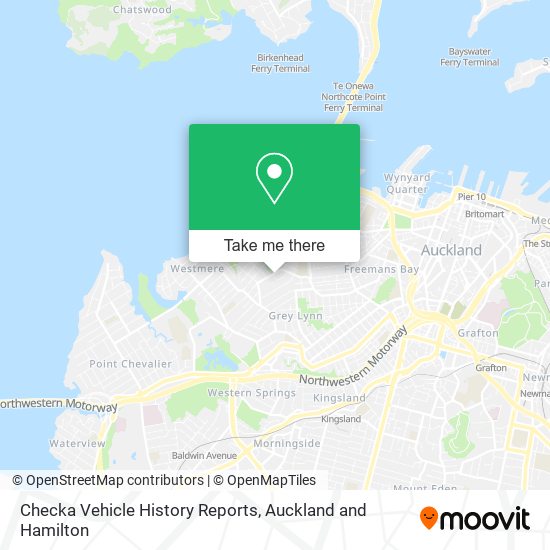 Checka Vehicle History Reports地图