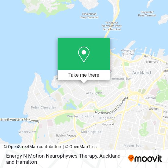 Energy N Motion Neurophysics Therapy map