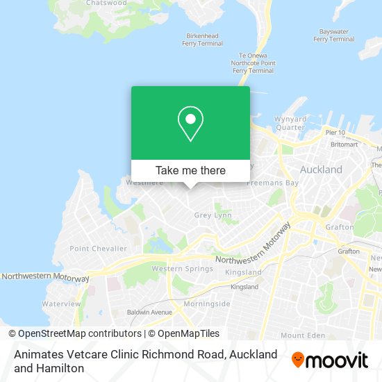 Animates Vetcare Clinic Richmond Road地图