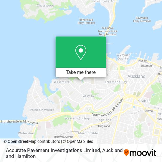 Accurate Pavement Investigations Limited map