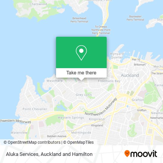 Aluka Services map