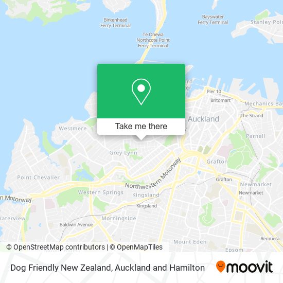 Dog Friendly New Zealand地图