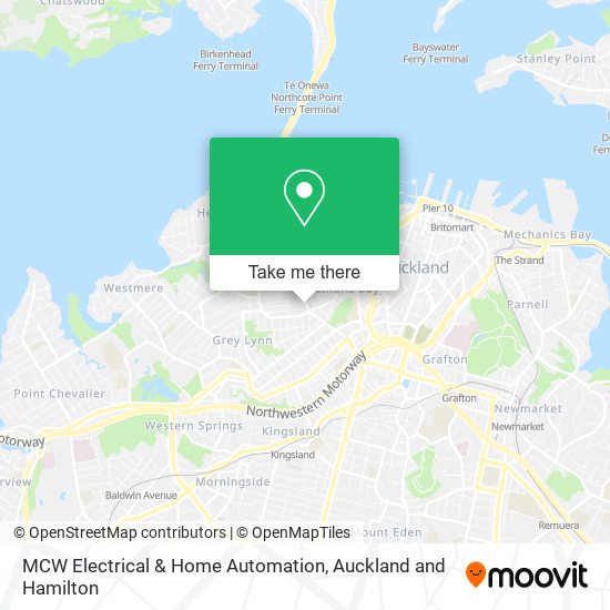 MCW Electrical & Home Automation map