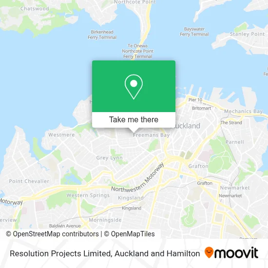 Resolution Projects Limited map