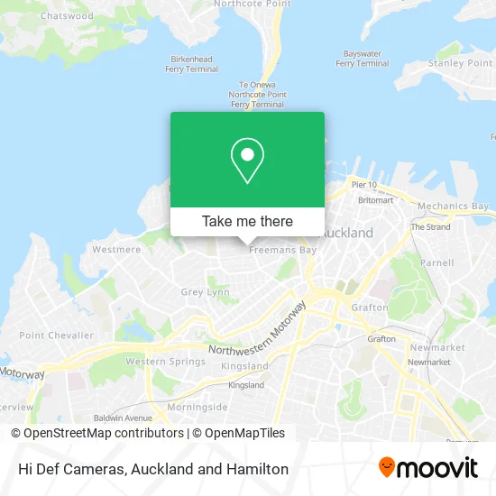 Hi Def Cameras map