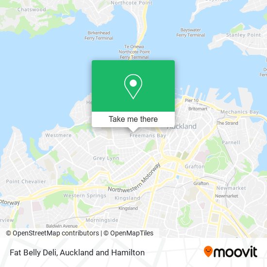 Fat Belly Deli map