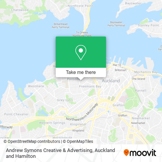 Andrew Symons Creative & Advertising map